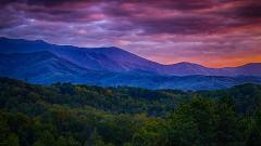 Smoky Mountain Sunset - Gatliburg TN